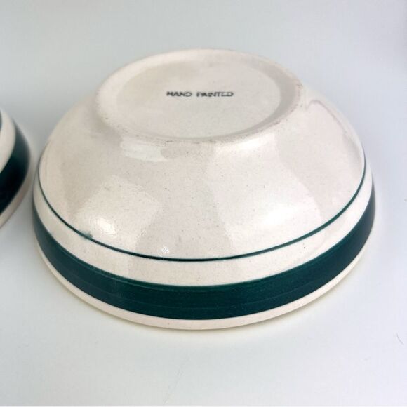 Pennsylvania Folk Art Dutch Salad Bowl Hand-Painted - Picture 8 of 12